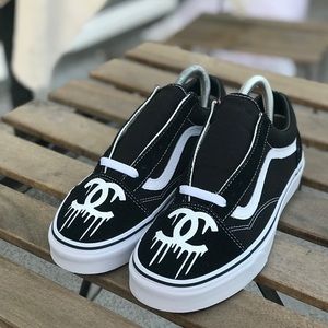 vans chanel shoes